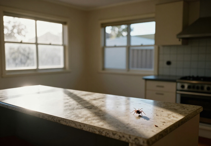 Ant trail in a Bilgola Plateau kitchen before treatment